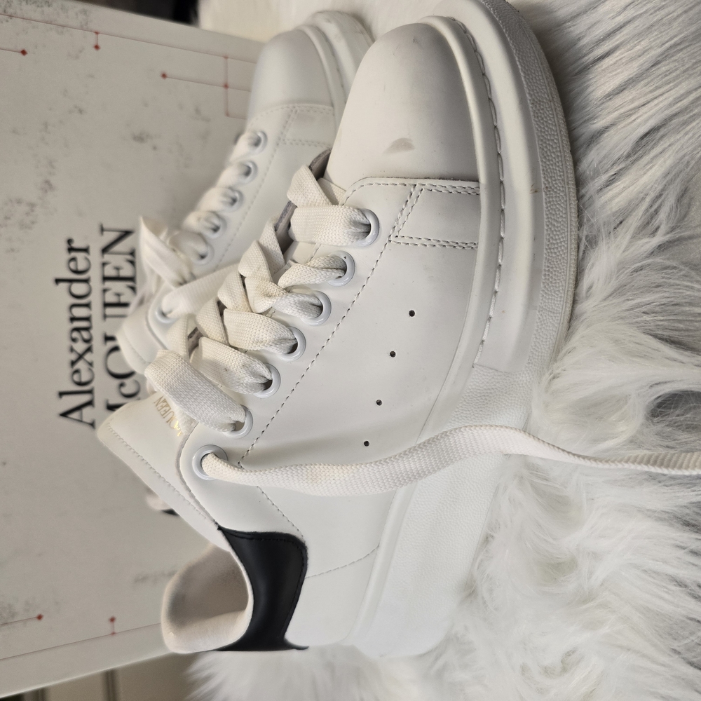 Alexander McQueen White and Black Women's Shoes